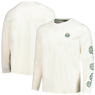 Men's Cream Portland Timbers Local Heavy Long Sleeve T-Shirt