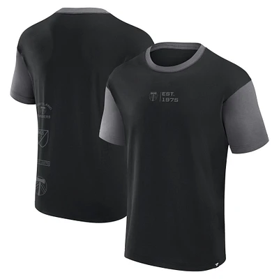 Men's Fanatics Black Portland Timbers Recovery T-Shirt