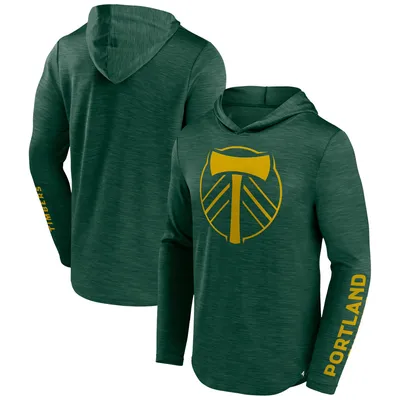 Portland Timbers Fanatics Branded First Period Space-Dye Pullover Hoodie - Green