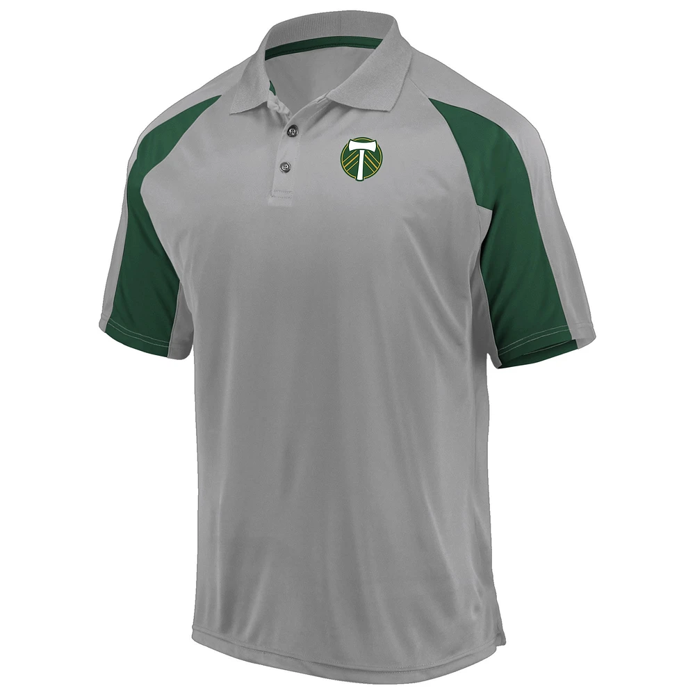 Ensemble de deux polos Portland Timbers Home & Away Fanatics pour hommes, vert/gris, vert/gris