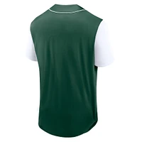 Maillot de baseball Fanatics vert Portland Timbers Balance Fashion pour hommes