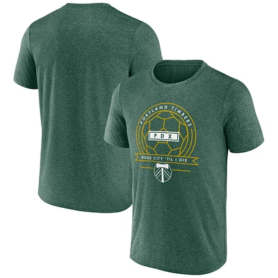 Men's Fanatics Green Portland Timbers Fundamentals T-Shirt