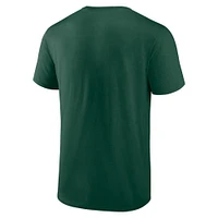 T-shirt vert Portland Timbers Iconic Team Chant de marque Fanatics pour hommes