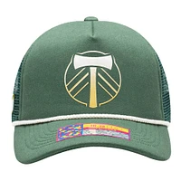 Men's Green Portland Timbers Atmosphere Trucker Adjustable Hat