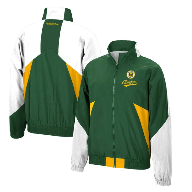 Lids Oakland Athletics Logo Mitchell & Ness Lightweight Raglan Pullover  Hoodie - Green