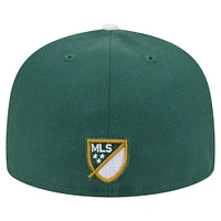 Men's New Era  Green Portland Timbers 2025 Kickoff 59FIFTY Fitted Hat