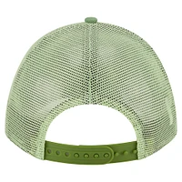 Casquette de camionneur ajustable 9FORTY A-Frame verte des Portland Timbers pour homme de New Era