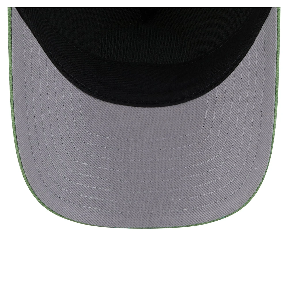 Casquette de camionneur ajustable 9FORTY A-Frame verte des Portland Timbers pour homme de New Era