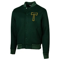 Men's Sport Design Sweden  Green Portland Timbers 2025 Jersey Hook Full-Snap Wool Varsity Jacket