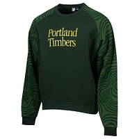 Sweat-shirt oversize à capuche pour homme Sport Design Sweden Green Portland Timbers 2025 Jersey Hook