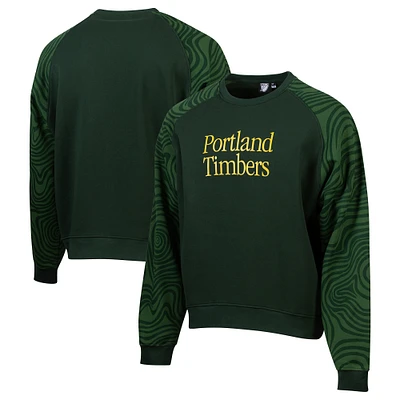 Sweat-shirt oversize à capuche pour homme Sport Design Sweden Green Portland Timbers 2025 Jersey Hook