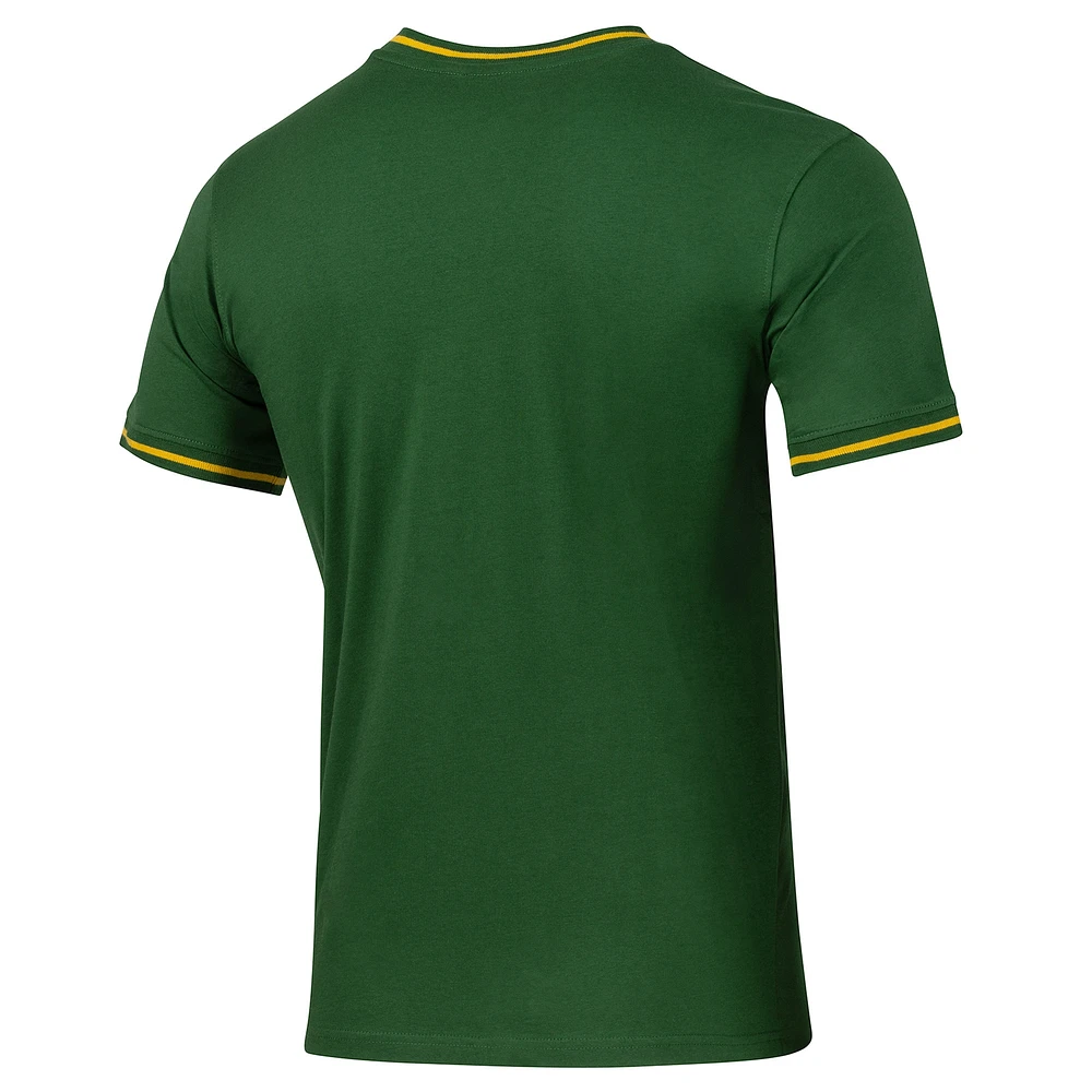 Men's Sport Design Sweden  Green Portland Timbers 2025 Jersey Hook Ringer T-Shirt