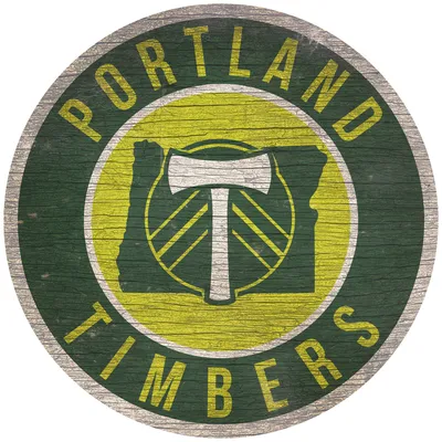 Portland Timbers 12'' Circle State Sign