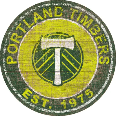 Portland Timbers 24" x 24" Heritage Logo Round Sign
