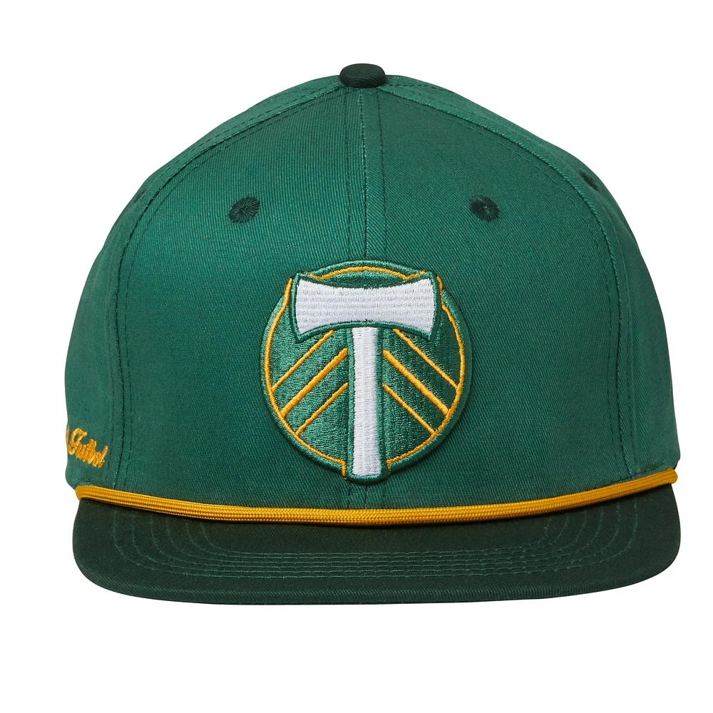 Unisex Live Breathe Futbol Green Portland Timbers Snapback Hat