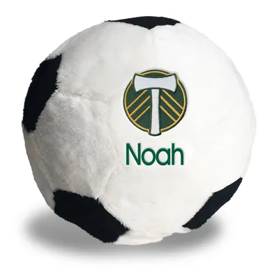 Portland Timbers 9" Personalized Plush Soccer Ball - White