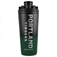 Bois de Portland WinCraft 26oz. Bouteille mélangeur à shaker à glace en acier inoxydable Ombre