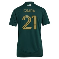 Maillot réplique vert et or pour femme adidas Diego Chara Portland Timbers 2025 Forever Green & Gold