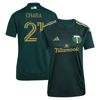 Maillot réplique vert et or pour femme adidas Diego Chara Portland Timbers 2025 Forever Green & Gold