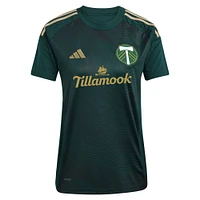 Maillot adidas Portland Timbers 2025 Forever Green & Gold Replica pour femme