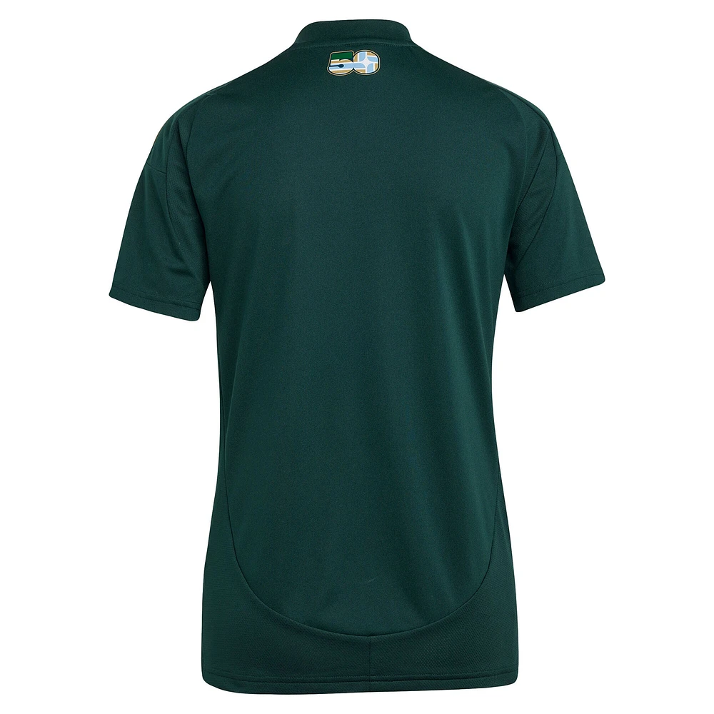 Maillot adidas Portland Timbers 2025 Forever Green & Gold Replica pour femme