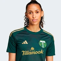 Maillot adidas Portland Timbers 2025 Forever Green & Gold Replica pour femme