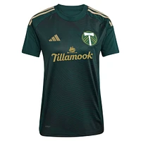 Women's adidas Jonathan Rodríguez Green Portland Timbers 2025 Forever & Gold Replica Player Jersey