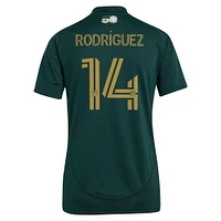 Women's adidas Jonathan Rodríguez Green Portland Timbers 2025 Forever & Gold Replica Player Jersey