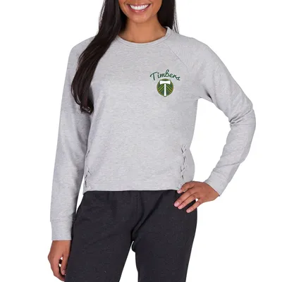Portland Timbers Concepts Sport Women's Greenway Long Sleeve T-Shirt - Gray