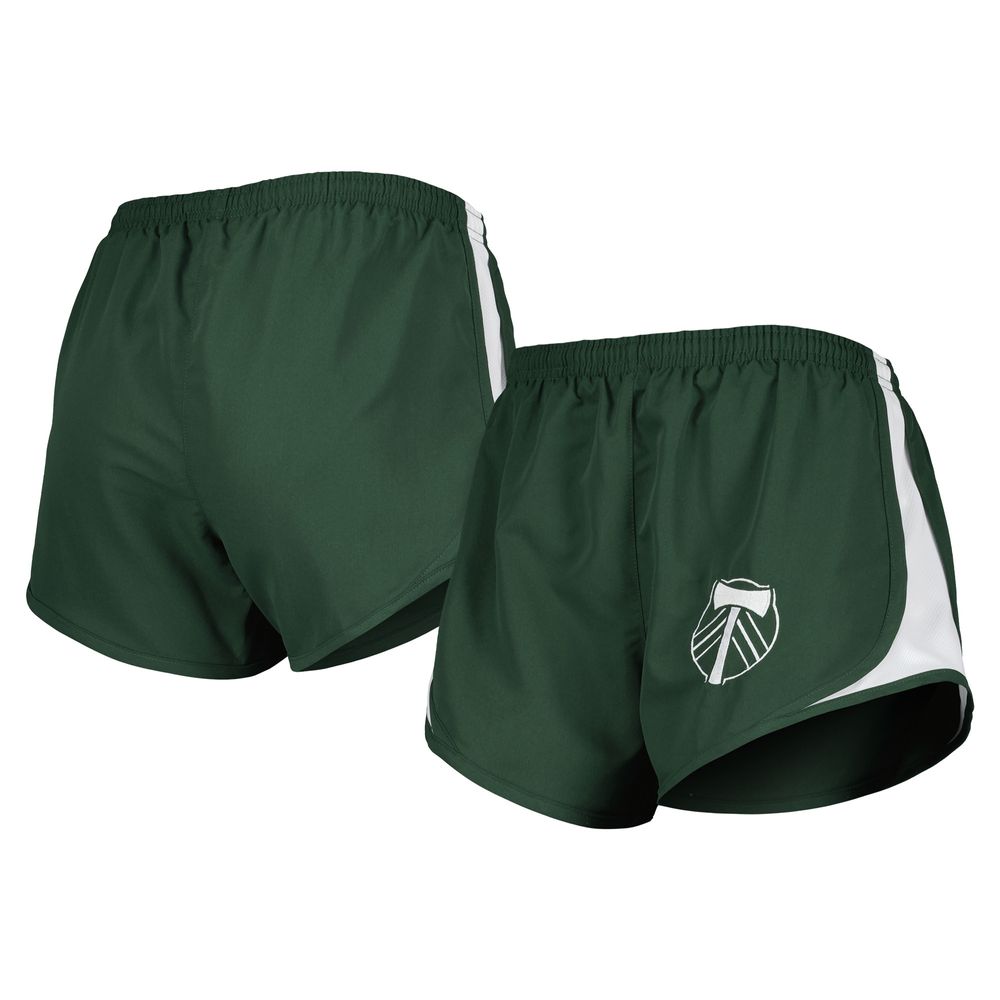 Women's Green Portland Timbers Basic Sport Mesh Shorts