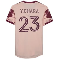 Yimmi Chara Portland Timbers Autographed Match-Used #23 Pink Jersey from the 2023 MLS Season