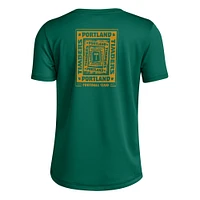 Youth adidas  Green Portland Timbers Local Wrap T-Shirt