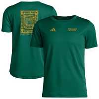 Youth adidas  Green Portland Timbers Local Wrap T-Shirt