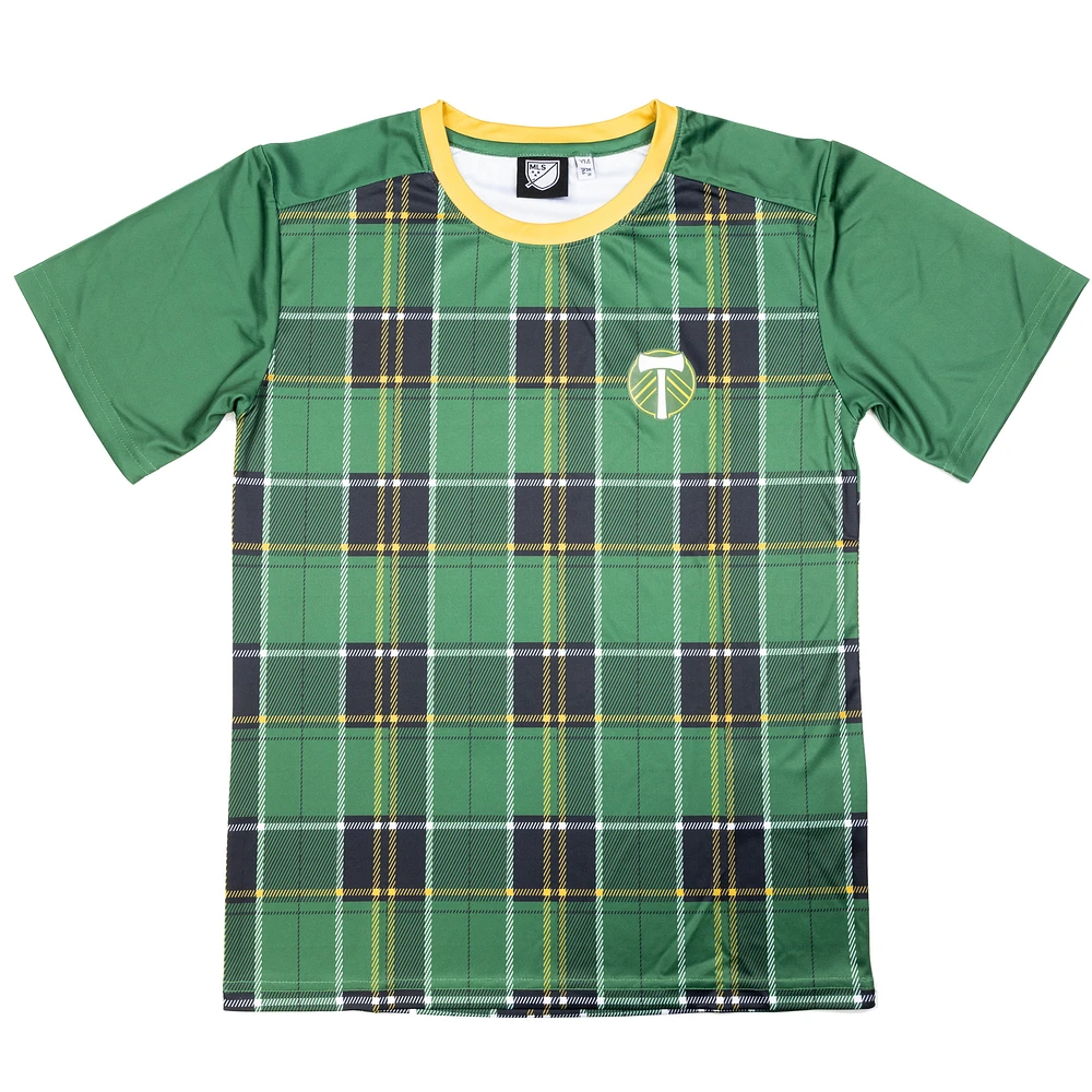 T-shirt à domicile de la formation départ des Portland Timbers Suède, vert, pour jeunes sportifs