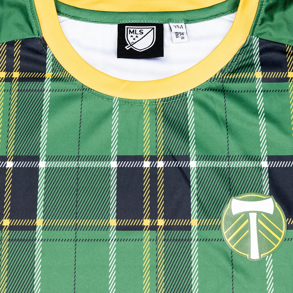 T-shirt à domicile de la formation départ des Portland Timbers Suède, vert, pour jeunes sportifs