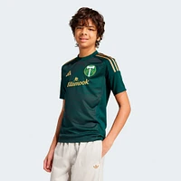 Youth adidas  Green Portland Timbers 2025 Forever & Gold Replica Jersey
