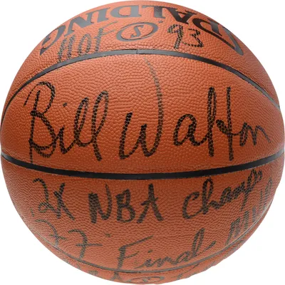 Bill Walton Portland Trail Blazers Fanatics Authentic Autographed Spalding Indoor/Outdoor Basketball with Multiple Inscriptions