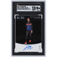 Damian Lillard Portland Trail Blazers Autographed 2018-19 Panini Noir Showtime #SWS-DL #59/99 SGC Authenticated 9/10 Card