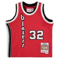 Infant Mitchell & Ness Bill Walton Red Portland Trail Blazers 1976/77 Hardwood Classics Retired Player Jersey