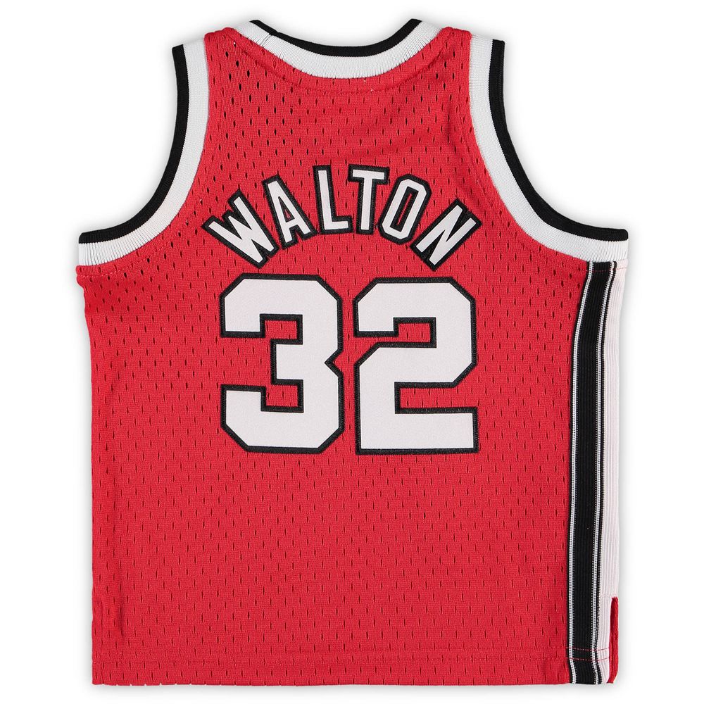 Infant Mitchell & Ness Bill Walton Red Portland Trail Blazers 1976/77 Hardwood Classics Retired Player Jersey