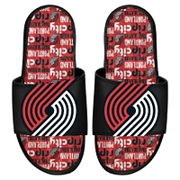 ISlide Portland Trail Blazers Team Pattern Gel Slide Sandals