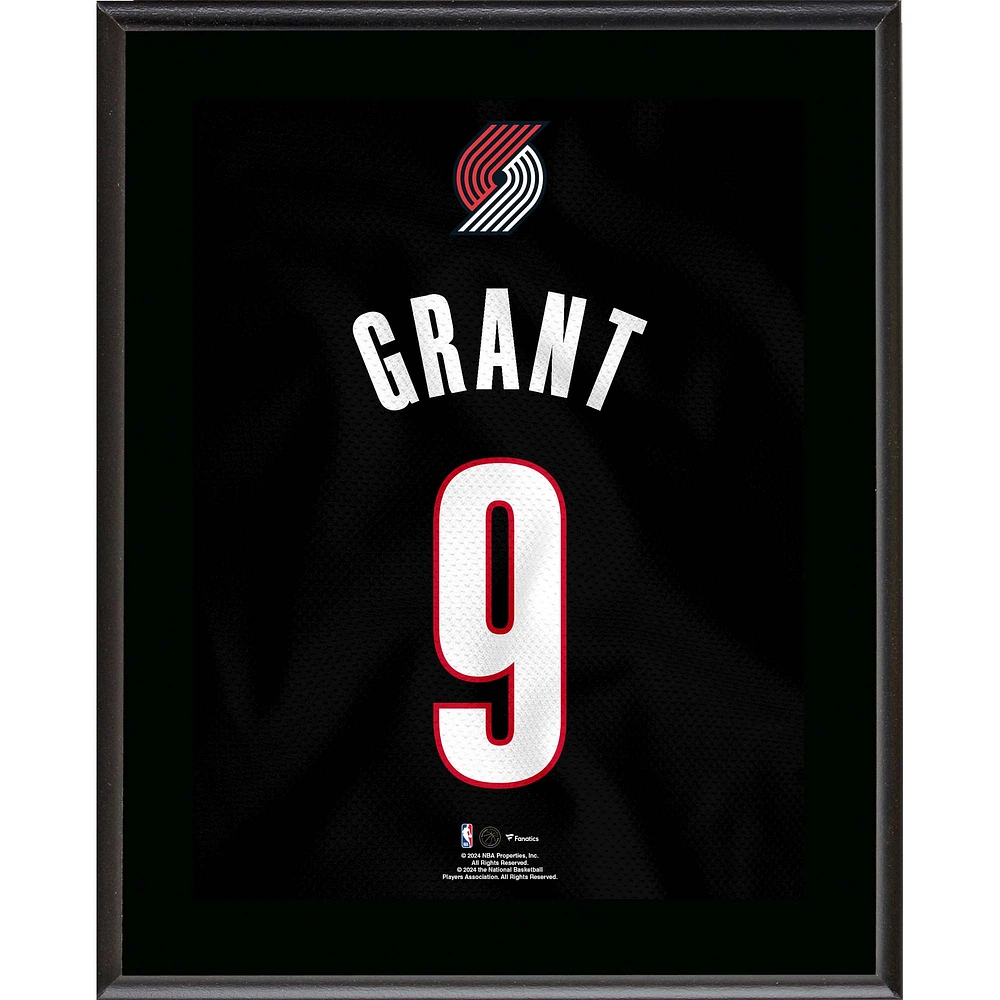 Jerami Grant Portland Trail Blazers 10.5" x 13" Jersey Number Sublimated Player Plaque