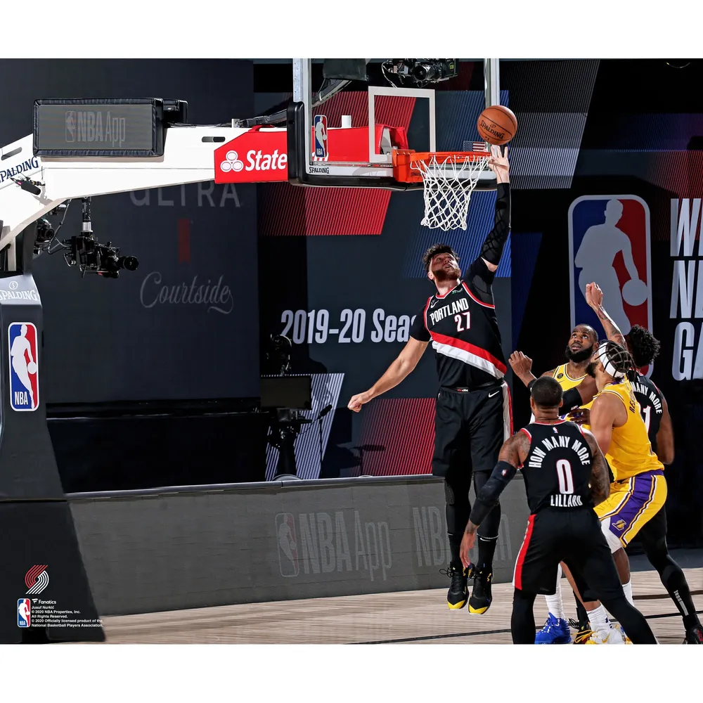 Lids Jusuf Nurkic Portland Trail Blazers Fanatics Authentic Unsigned 2020 NBA  Playoffs Round 1 Layup vs. Los Angeles Lakers Photograph