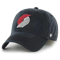 Men's '47 Black Portland Trail Blazers  Classic Franchise Fitted Hat