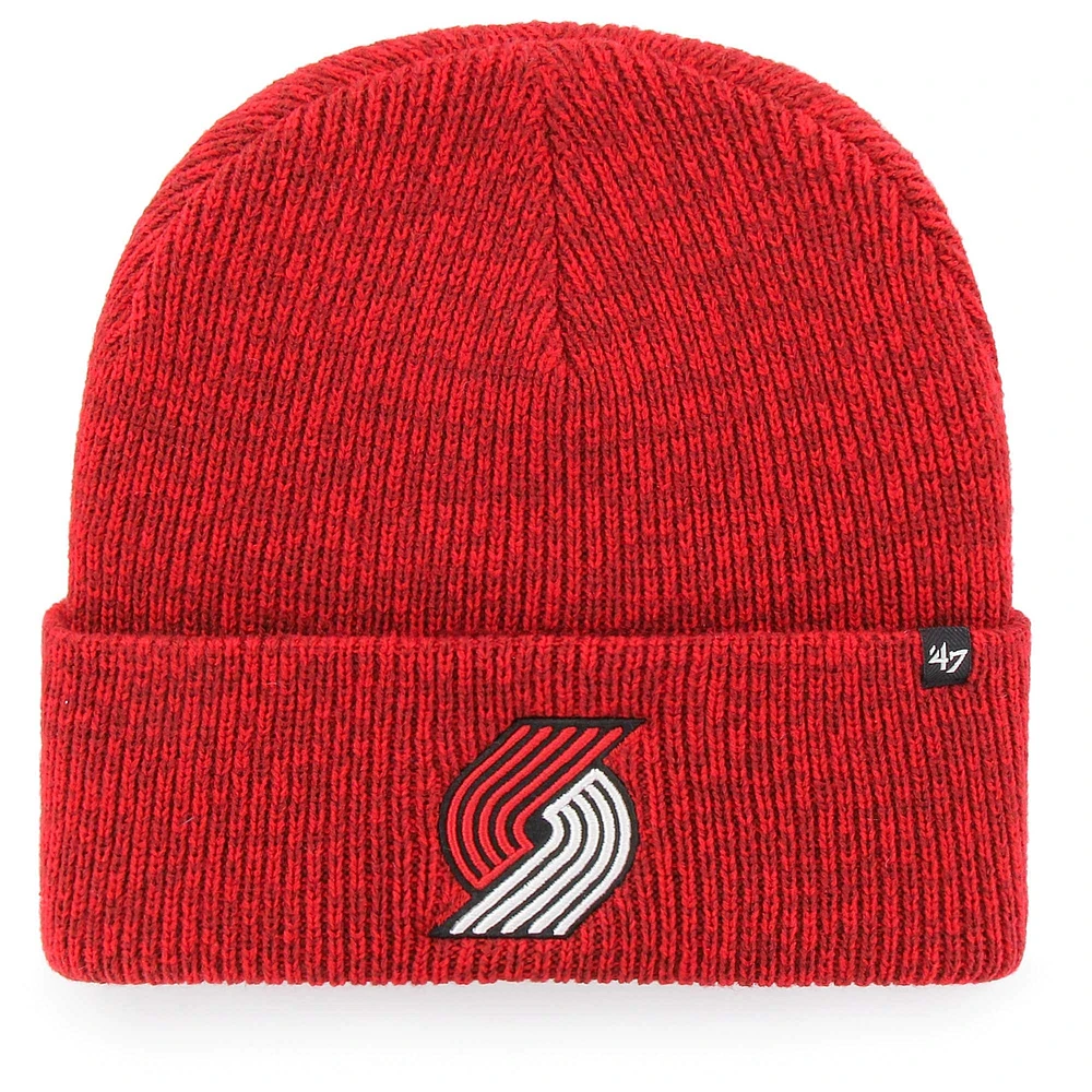 Bonnet en tricot à revers Brain Freeze pour hommes '47 Red Portland Trail Blazers