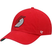 Casquette ajustée franchise Portland Trail Blazers '47 rouge pour hommes