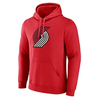 Men's Fanatics Portland Trail Blazers Primary Logo Pullover Hoodie