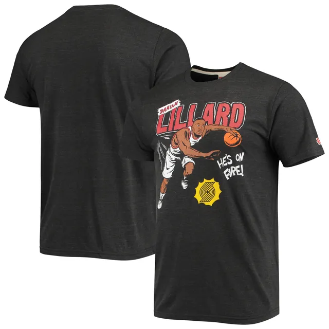 Men's Homage Gray Cleveland Browns Stadium Tri-Blend T-Shirt