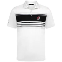 Men's Levelwear White Portland Trail Blazers Onward Polo