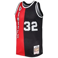 Maillot Swingman divisé Mitchell & Ness Bill Walton rouge/noir Portland Trail Blazers Hardwood Classics 1976/77 pour hommes